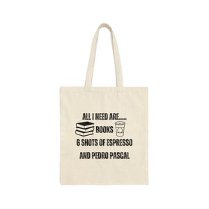 Pedro Pascal Tote Bag