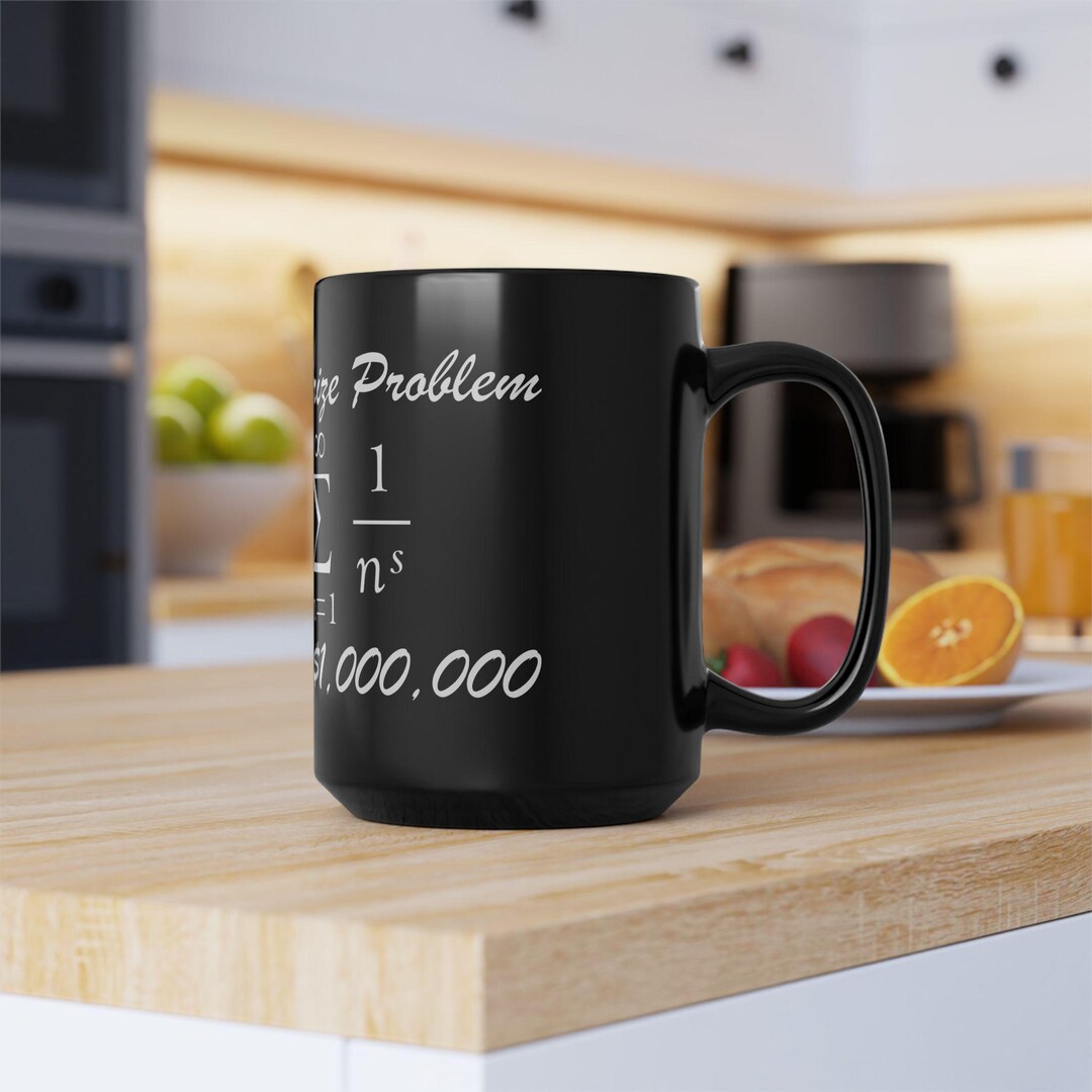 The Riemann Hypothesis Mug - Unsolved Math Mystery | Prime Numbers | 1M ...