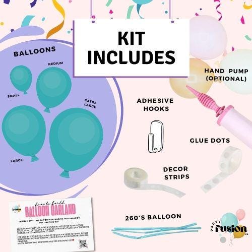 Colorful Balloon Garland