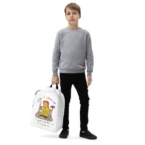When I Grow Up, I Wanna Be A Fireman | Minimalist Backpack