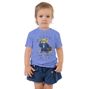 When I Grow Up, I Wanna Be A Lawyer | Toddler Short Sleeve Tee