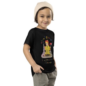 When I Grow Up, I Wanna Be A Fireman | Toddler Short Sleeve Tee