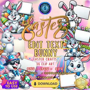 Invito coniglietto pasquale sfondo modificabile Clip Art download digitale,Buona Pasqua PNG,Biglietti coniglio,Modello sfondo buona Pasqua,Stampabile