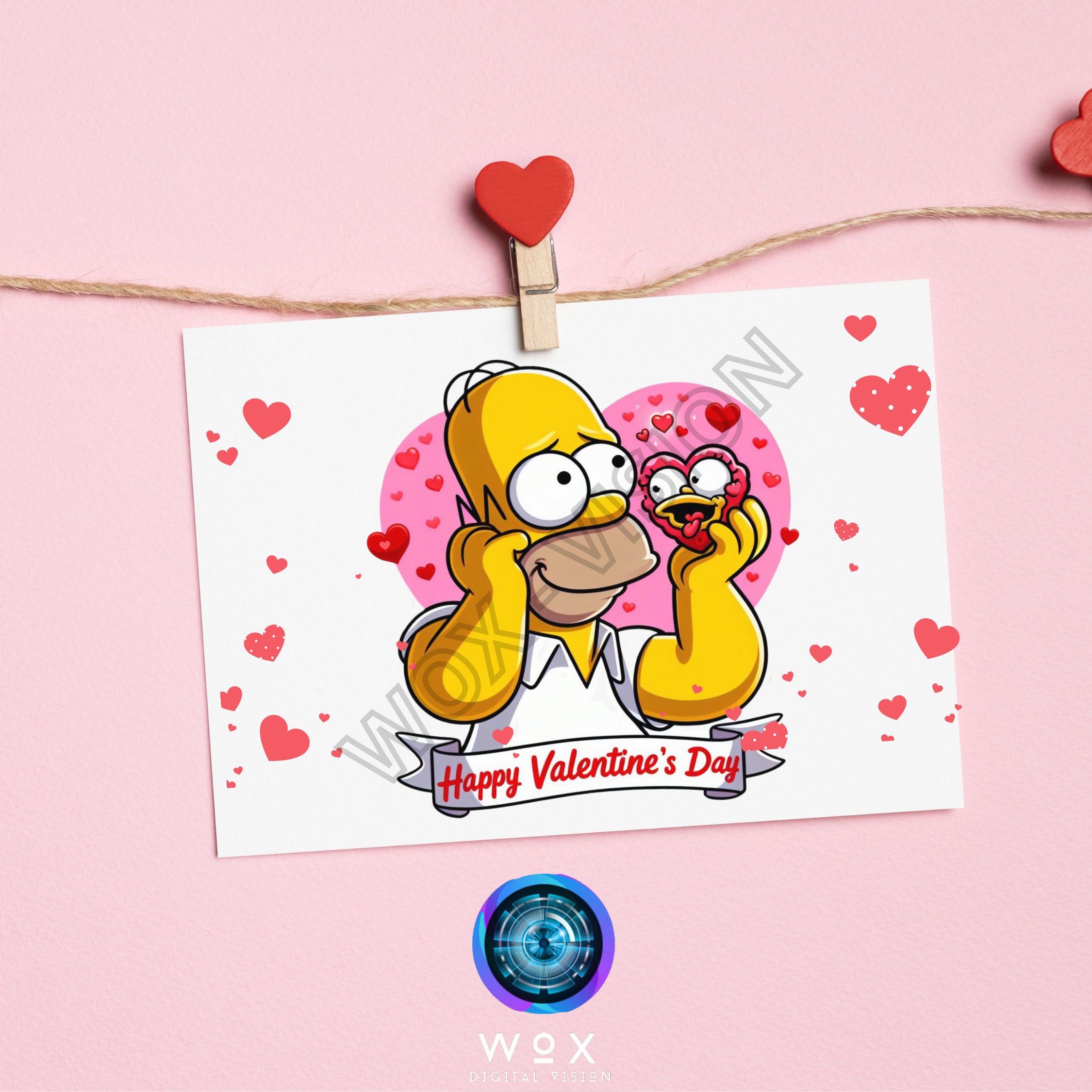 Simpsons Png Clip Art Bundle, Valentine's Day Png Clip Art , S ...