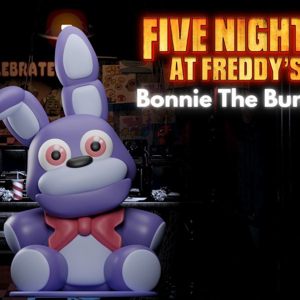 Bonnie the Bunny Plushie | Five Night's At Freddy's - STL File