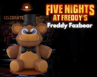 Freddy Fazbear Plushie  | Five Night's At Freddy's - STL FILE