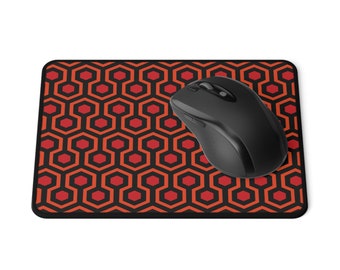 Tappetino per mouse The Shining Carpet Tappetino per mouse Shining Il regalo splendente per lui Tappeto splendente Regalo per i fan splendenti Regalo Jack Nicholson