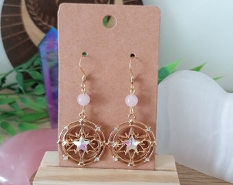 Boucles d’oreilles Star guardian  - fait main - PIERRES