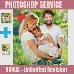 May include: A family of three, a woman, a man, and a young girl, are sitting in a grassy area. The woman is holding the girl in her arms. The man is sitting next to the woman. The woman has long blonde hair and is wearing a white shirt. The man has short brown hair and is wearing a white t-shirt. The girl has long brown hair and is wearing a white dress with pink flowers. The background is a green grassy area with trees and flowers.