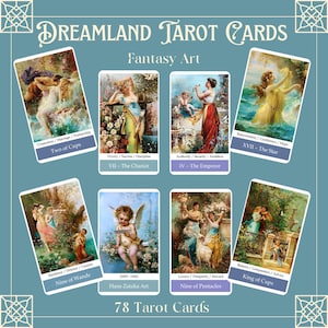 ドリームランドファンタジータロットデッキ。ハンス・ザツカの