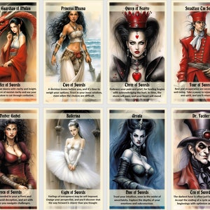 Jeu de tarots et d'oracles de contes de fées inspirés de Disney.