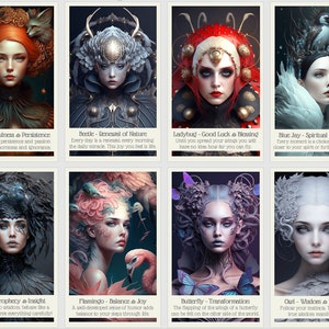 Orakel van de betoverde natuur. Deities Oracle-deck