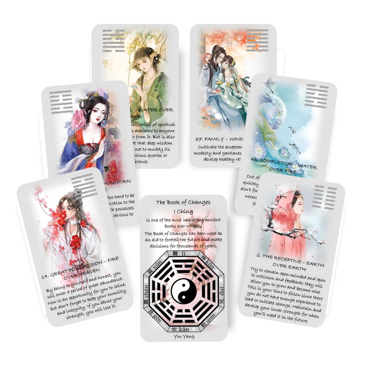 Yin yang oracle cards - Etsy 日本