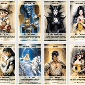 Jeu de tarots et d'oracles de conte de fées