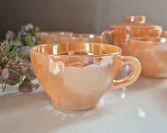 Taza Termocrisa Vajilla Tazas Azucarero Color Coral Opalino