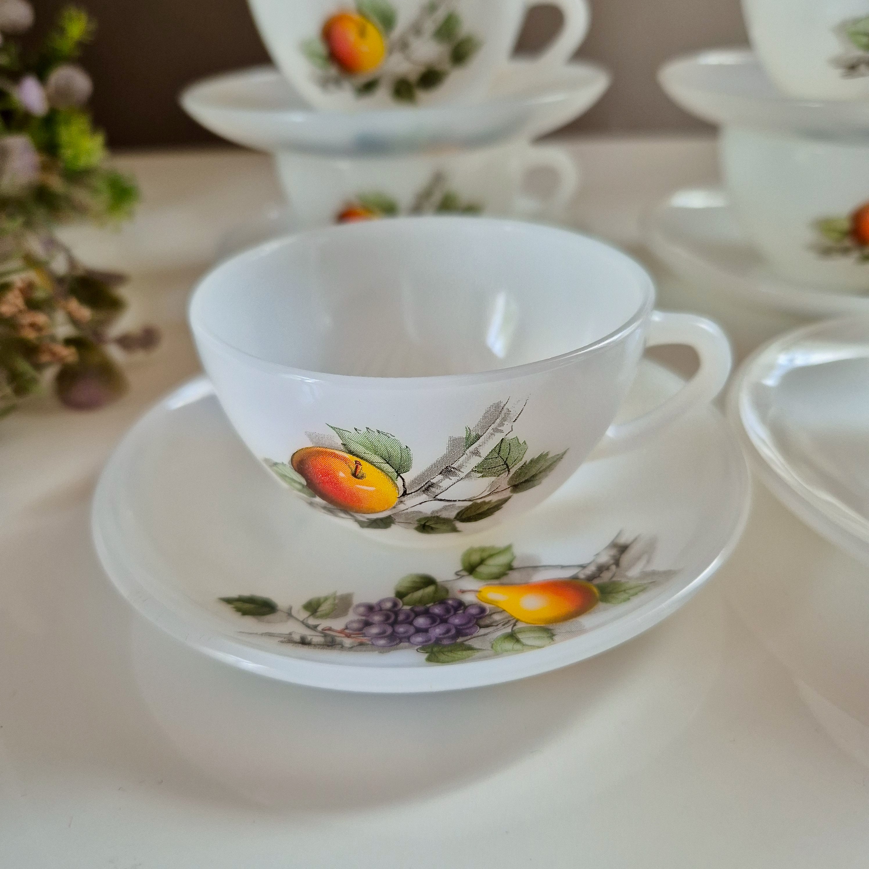 ARCOPAL 6 Opaline Cups, 