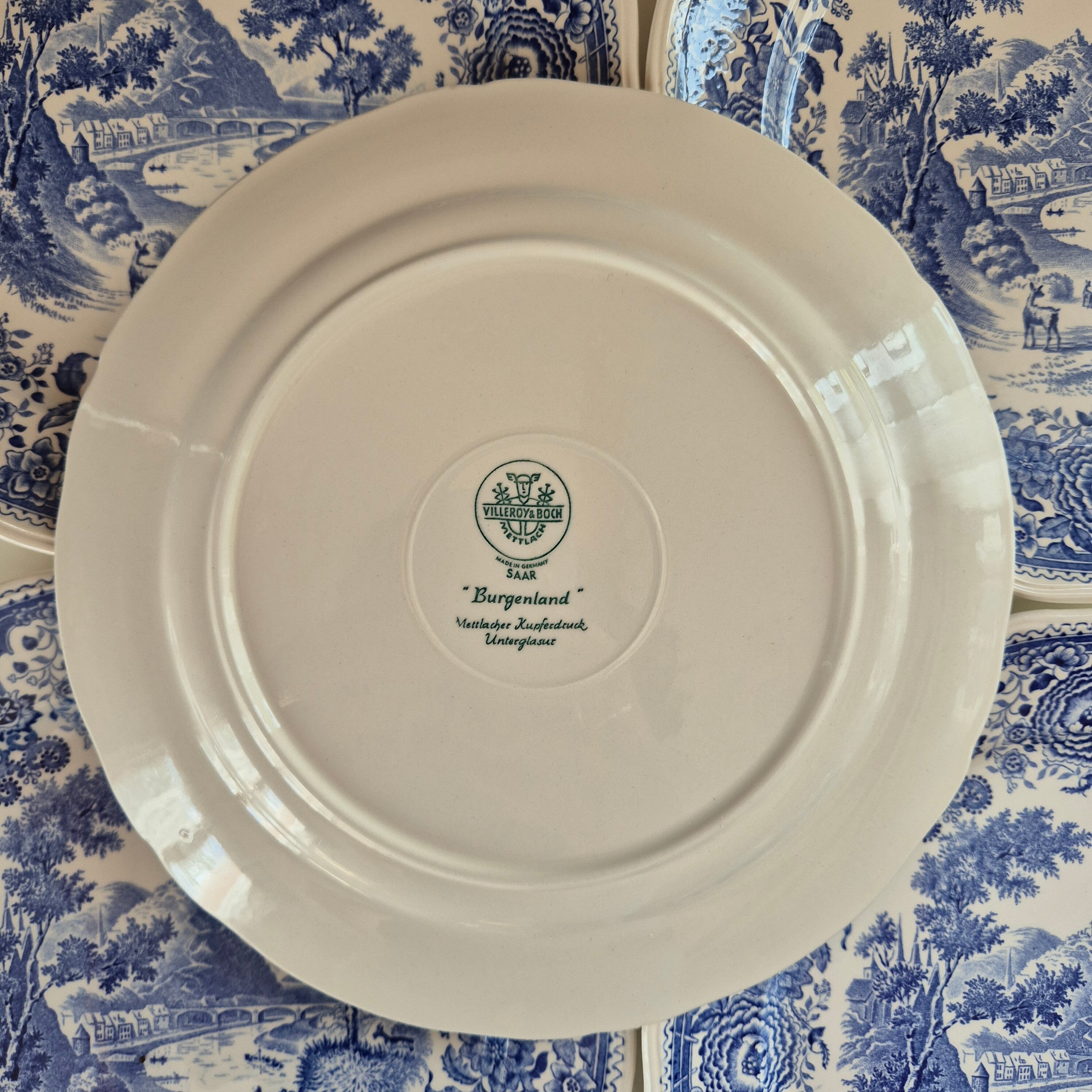 Villeroy&Boch ビレロイボッホ　 Burgenland 大皿　4枚 Villeroy&Boch ビレロイボッホ Burgenland 大皿 4枚