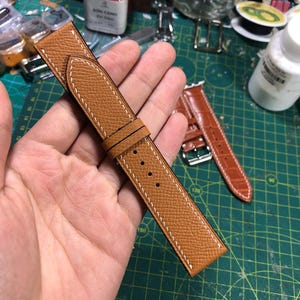 Handcrafted Leather Watch Strap