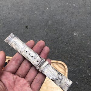 Handcrafted Leather Watch Strap