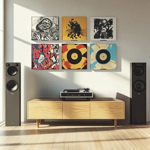 Record holder, vinyl display, record wall holder, LP wall mount, vinyl album holder, record holder