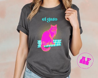 El Gato! Trendy Graphic Tee, Soft Premium Unisex Goodness.
