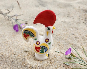 Portuguese Ceramic Barcelos Rooster - Home Decor, Gift Handmade in Portugal