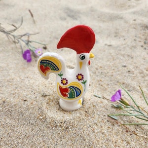 Portuguese Ceramic Barcelos Rooster - Home Decor, Gift Handmade in Portugal