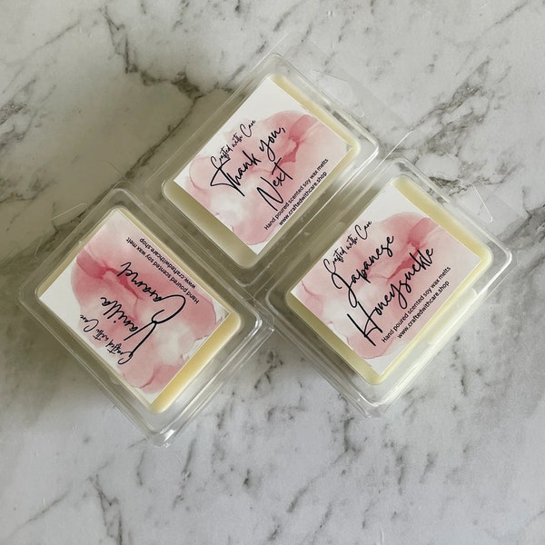 scented soy wax melts