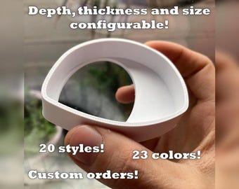 Yeux vierges imprimés en 3D pour cosplay de fursuit, fabriqués sur commande !