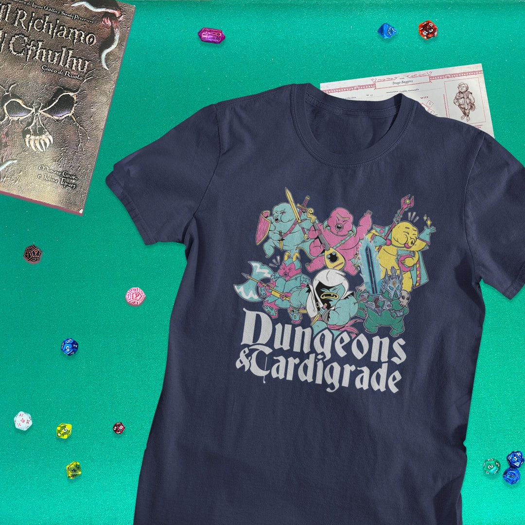 Dnd Graduation Dungeons & Tardigrades | Dungeons and Dragons T-shirt | RPG Adventurer ...