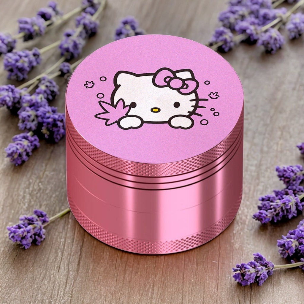Cute Pink Grinder Kitty Weed Grinder for Women Cute Grinder Etsy
