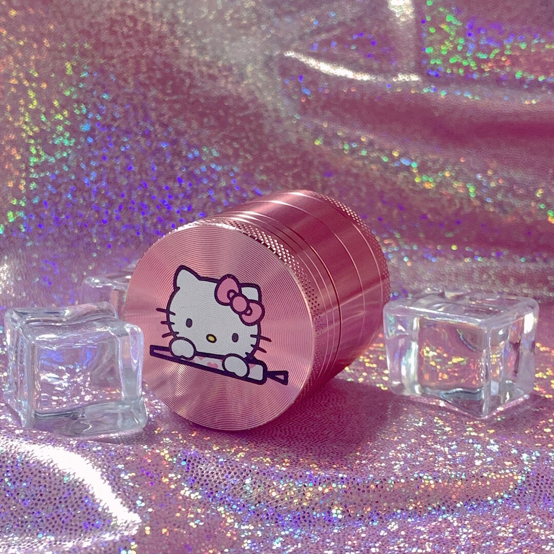 Cute Pink Grinder for Girls Hello Kitty Grinder Cute Etsy
