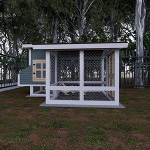 Backyard Chicken Coop Plans | 10 Chickens | Instant Download DIY Guide