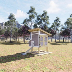 Large Chicken Coop Plans by Architect & Woodworker | 10–12 Hen Capacity | PDF Construction Guide  Material List