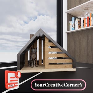 DIY Cat Window Box Plans: Enclosure with AC Bracket Mount (PDF Guide)