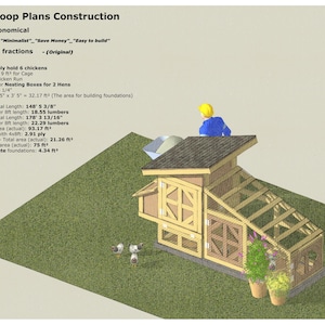 DIY Chicken Coop Plans: Simple Farmhouse Design (PDF)