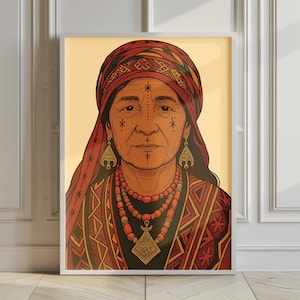 Amazigh poster, amazigh woman portrait, amazigh, amazigh pictures, amazigh picture, morocco poster, morocco pictures