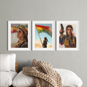 PKK pictures, Kurdish women posters, Kurdistan posters, Kurdistan, Kurdish prints, Kurdish pictures