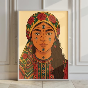 Amazigh poster, amazigh woman portrait, amazigh, amazigh pictures, amazigh picture, morocco poster, morocco pictures