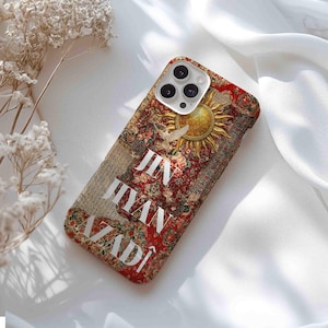 Jin Jiyan Azadî Handyhülle – Kurdische Sonne Design | Kurdistan iPhone Case | Kurdisches Statement Geschenk | Kurdish Pride