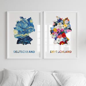 Deutschland karte, Deutscland Karten, Deutscland Landkarte, deutschland bilder, deutschland drucke, deutschland poster, Deutschland map