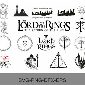 Lord of the Rings Svg Sauron Svg Lotr Svg Sticker (Download Now) 