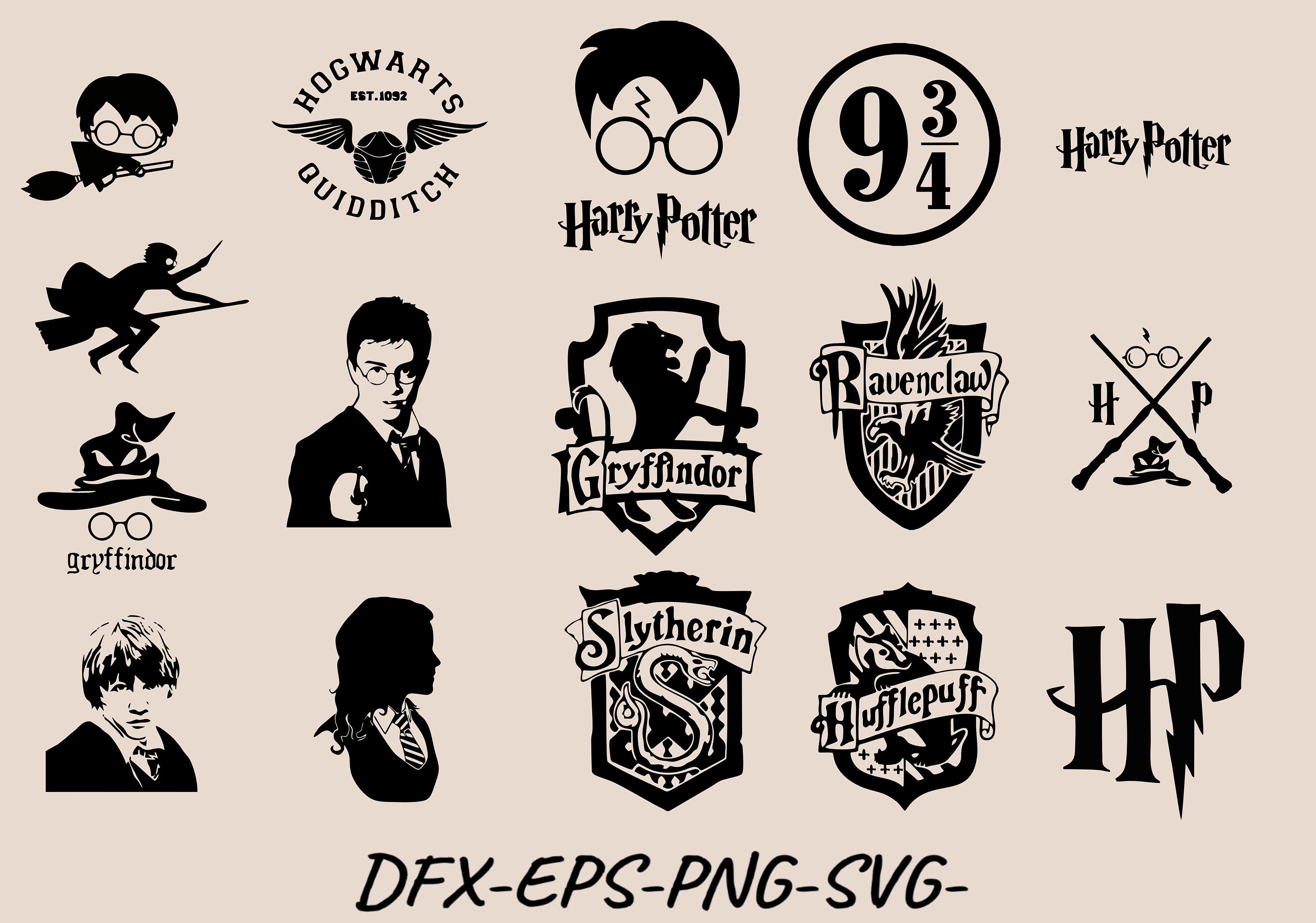 Ravenclaw Hogwarts House 2 SVG — KnotGrowingUp Designs