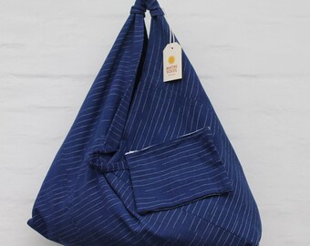 large shopping bag | beach bag | beach bag | shopper | handbag made of 100% cotton - handwoven, hand sewn.