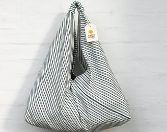 bolsa de compras grande | Bolsa de playa | Bolsa de playa | Compradores | Bolso de mano fabricado 100% algodón - tejido a mano, cosido a mano.