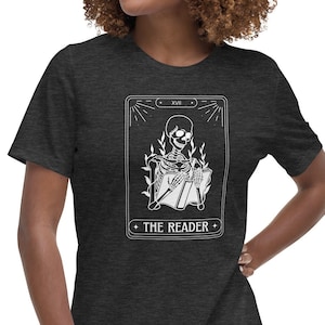 Carte de tarot Alternative T-shirt décontracté pour femmes