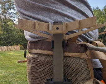 Climbing Stick Caddy for 1" Square Tubing for Saddle Hunting