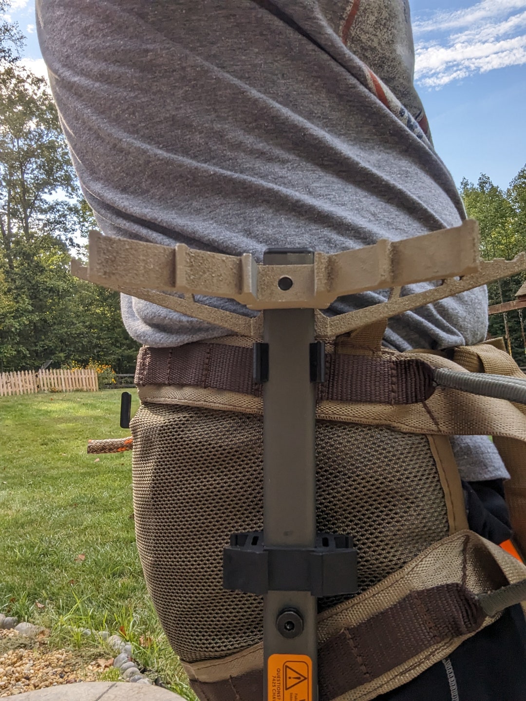 Climbing Stick Caddy for Saddle Hunting 1 Square Tubing Etsy