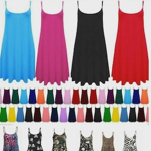 summer beach dresses ebay uk Pink Blue Orange White Green Black Floral Maxi Midi Summer Beach Dress Size 8 10