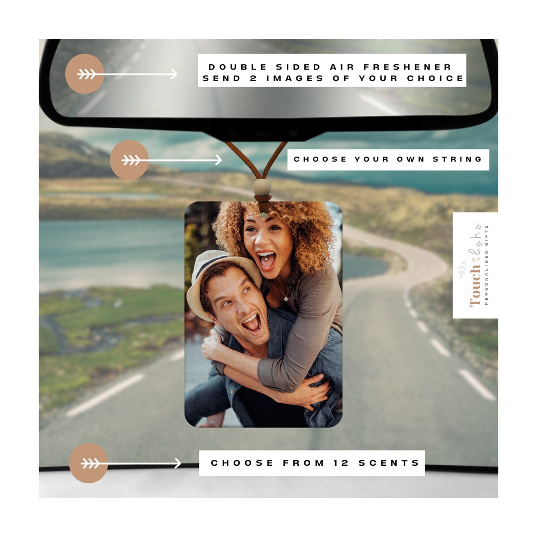 Personalised Car Air Freshener Custom Air Freshener Etsy UK